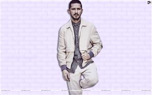 Shia LaBeouf in a voguish and trendy look